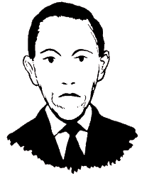 H P Lovecraft (cartoon)